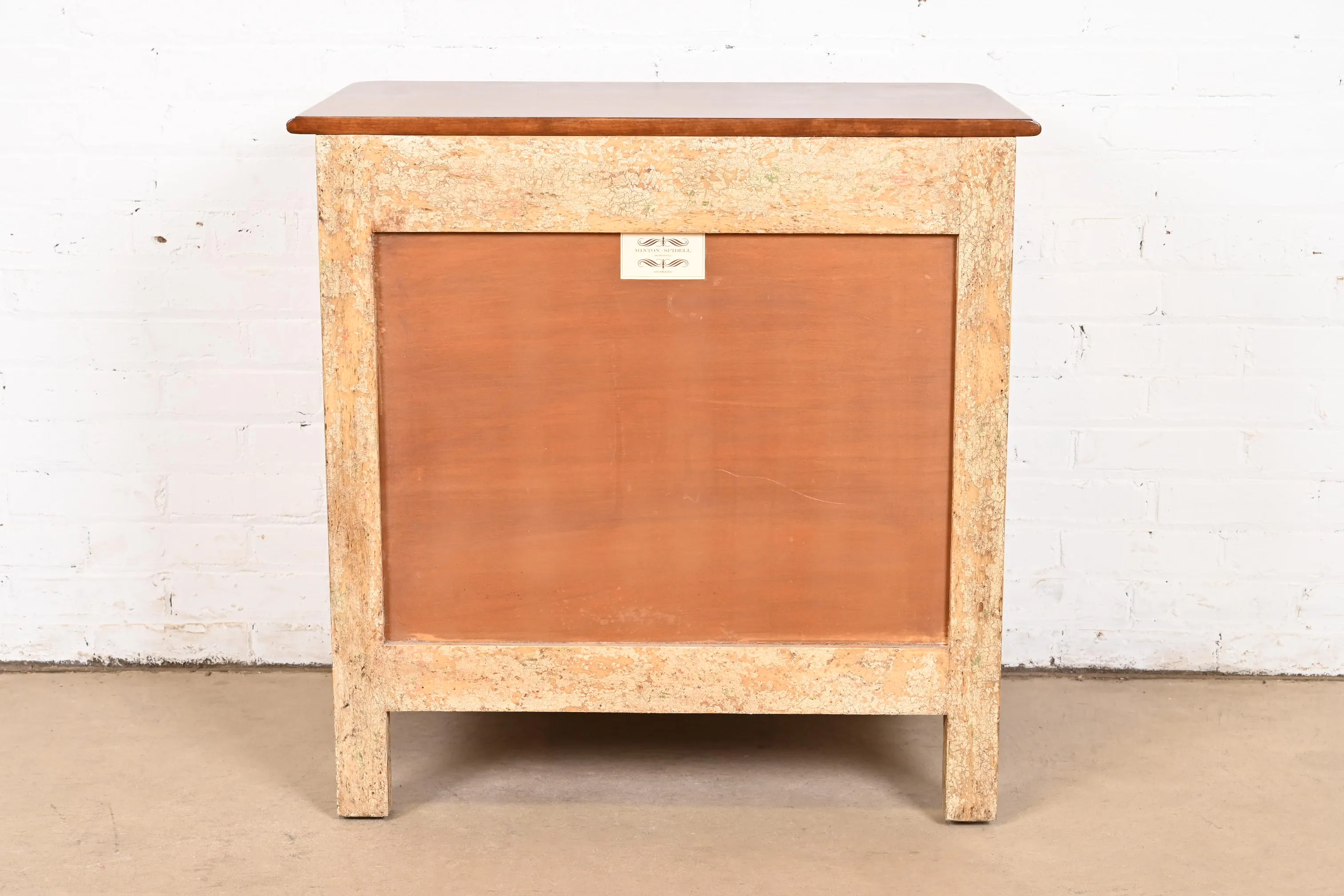 Minton Spidell French Provincial Louis XV Bedside Chest - Image 10
