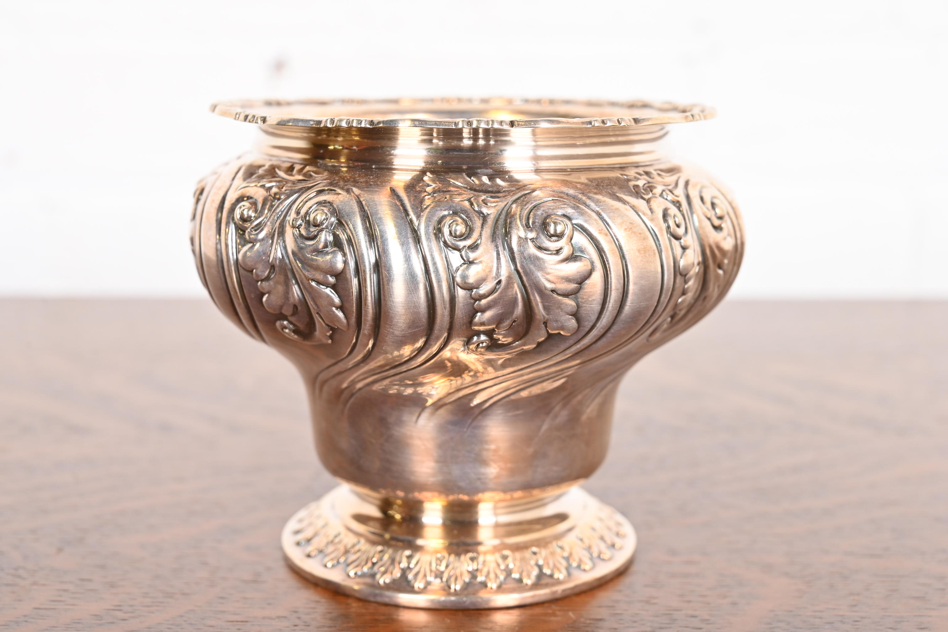 Tiffany & Co. Antique Repousse Silver Plate Coffee or Tea Service Set - Image 6