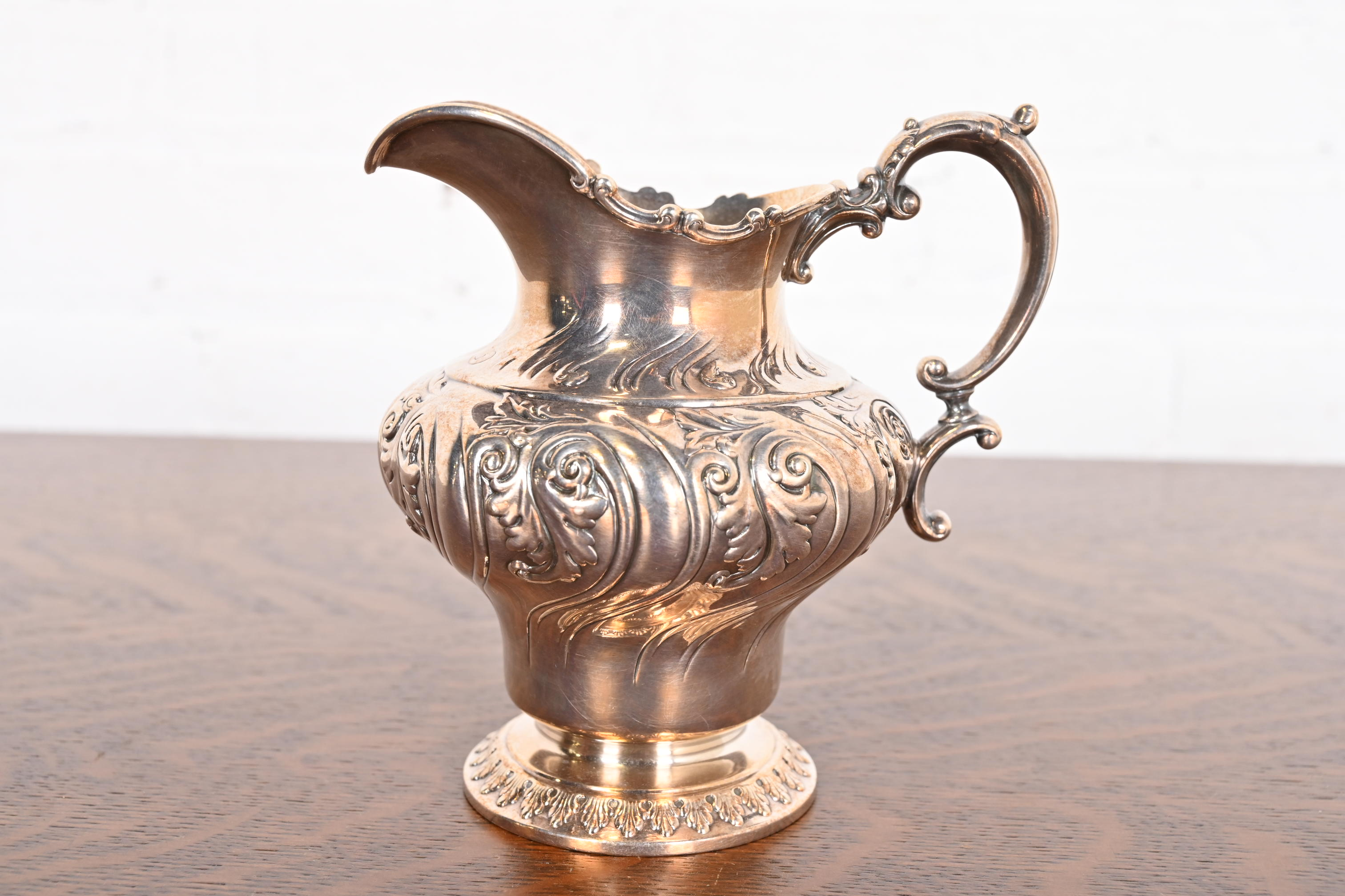 Tiffany & Co. Antique Repousse Silver Plate Coffee or Tea Service Set - Image 8