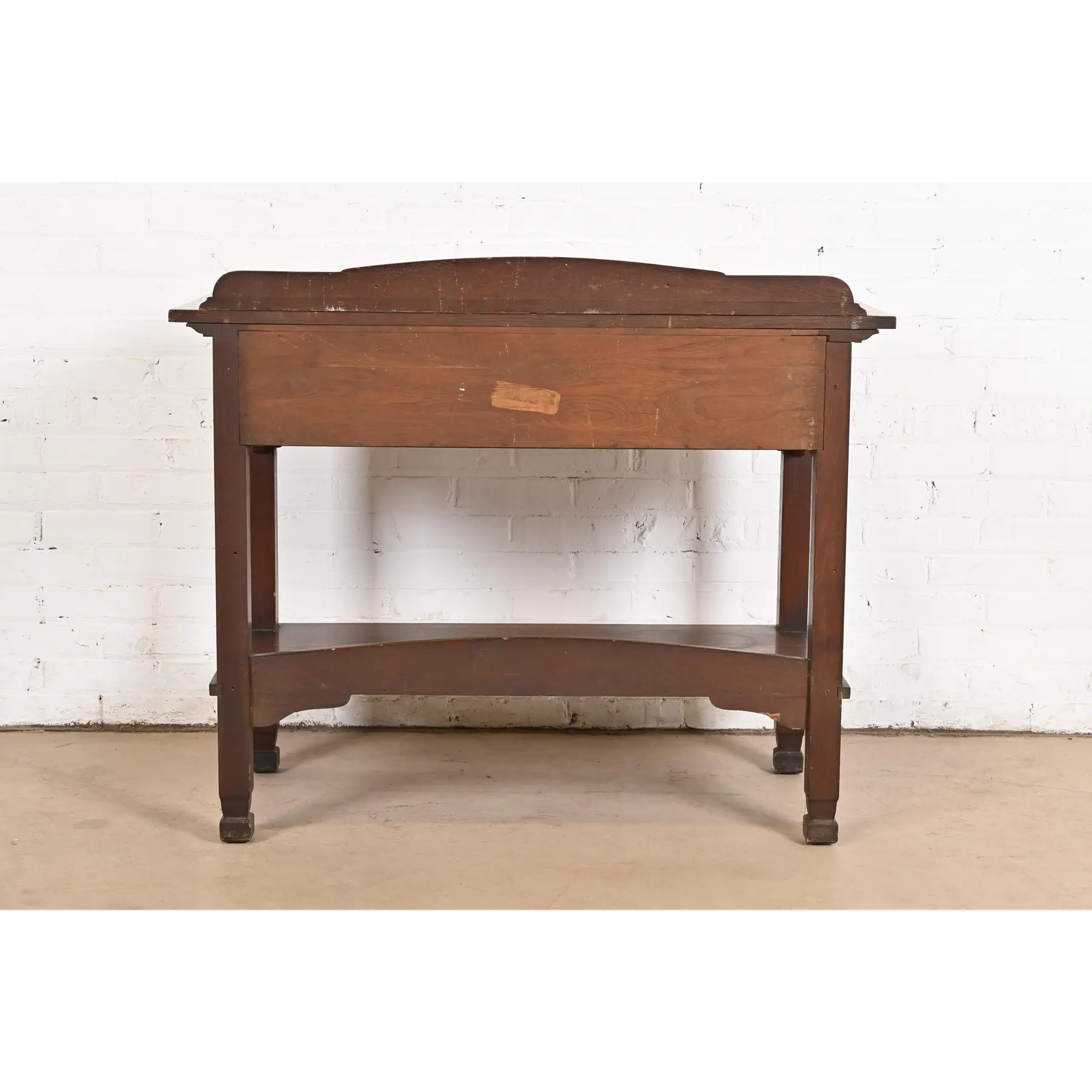 Stickley Brothers Style Antique Mission Oak Arts & Crafts Sideboard Buffet Server, Circa 1900 - Image 11