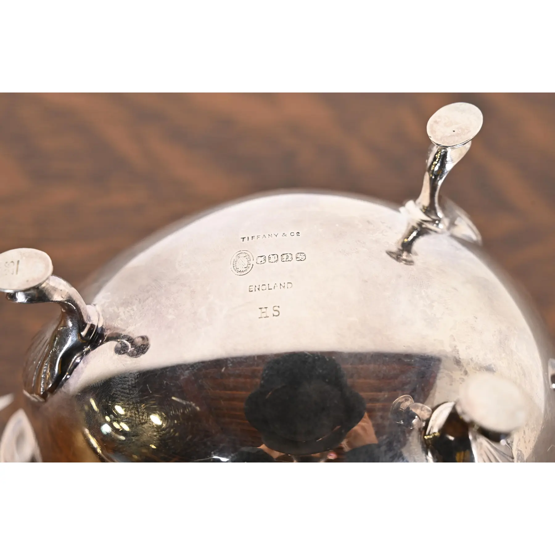 Tiffany & Co. Antique Silverplate Gravy Boat With Tray - Image 10