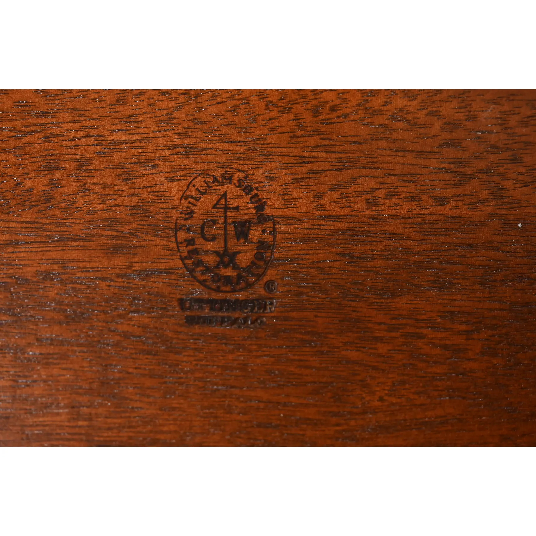 Kittinger Georgian Solid Mahogany Double Pedestal Extension Dining Table, Newly Refinished - Image 11