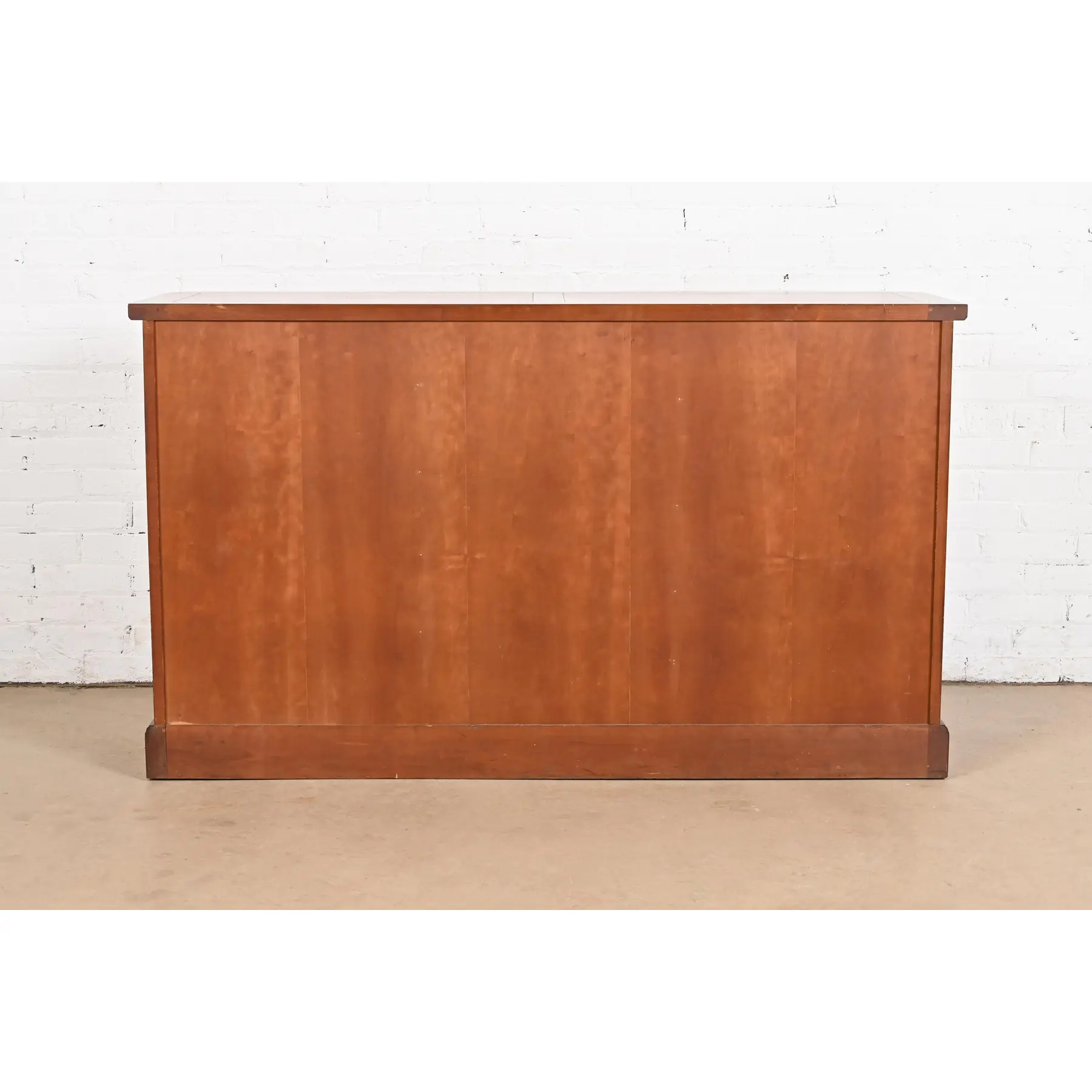 Baker Furniture Mid-Century French Regency Cherry Wood Sideboard or Bar Cabinet, Circa 1960s - Image 10