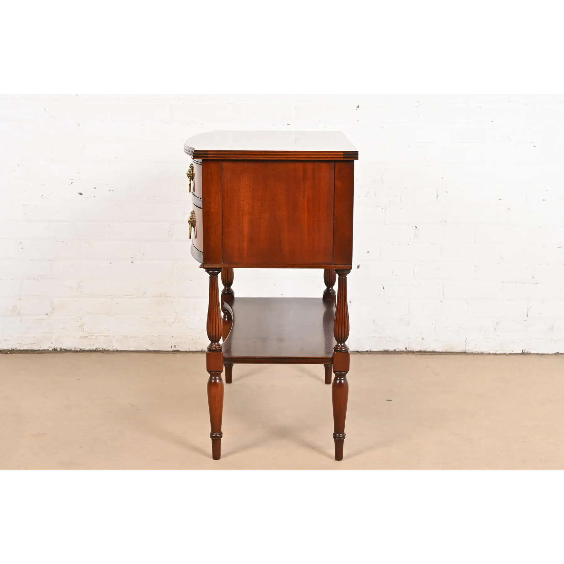 Hickory Chair Federal Flame Mahogany Buffet Server or Hall Table - Image 10