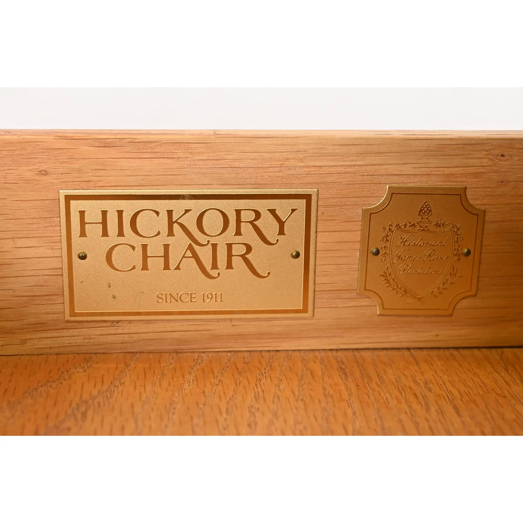 Hickory Chair Federal Flame Mahogany Buffet Server or Hall Table - Image 8