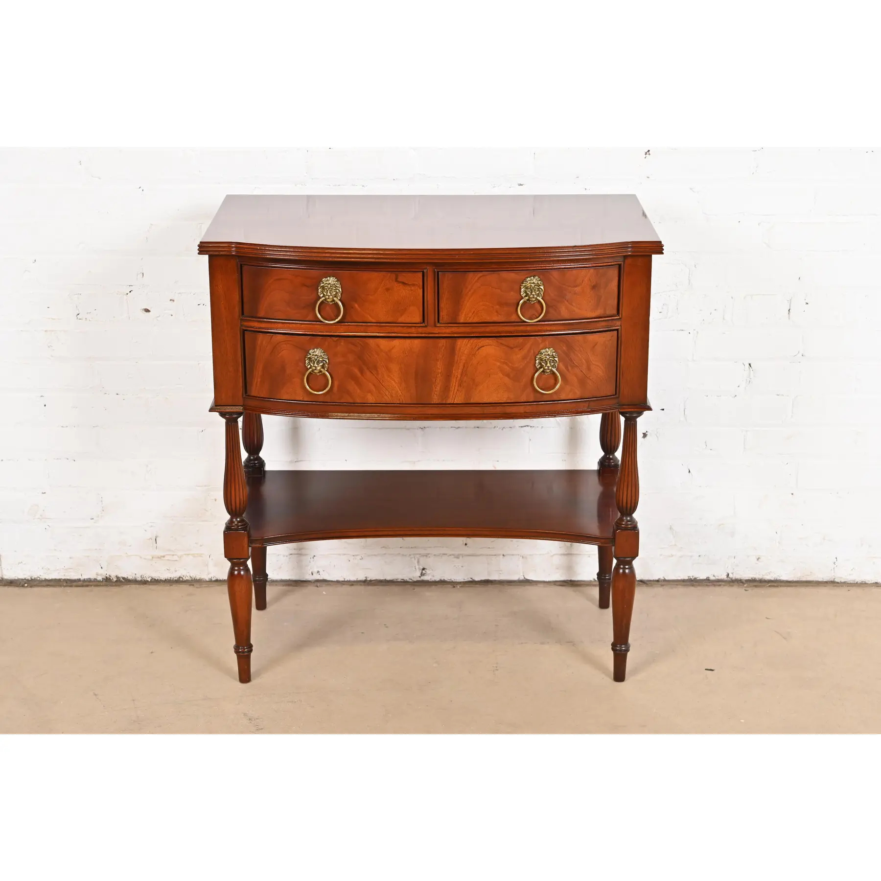 Hickory Chair Federal Flame Mahogany Buffet Server or Hall Table - Image 2