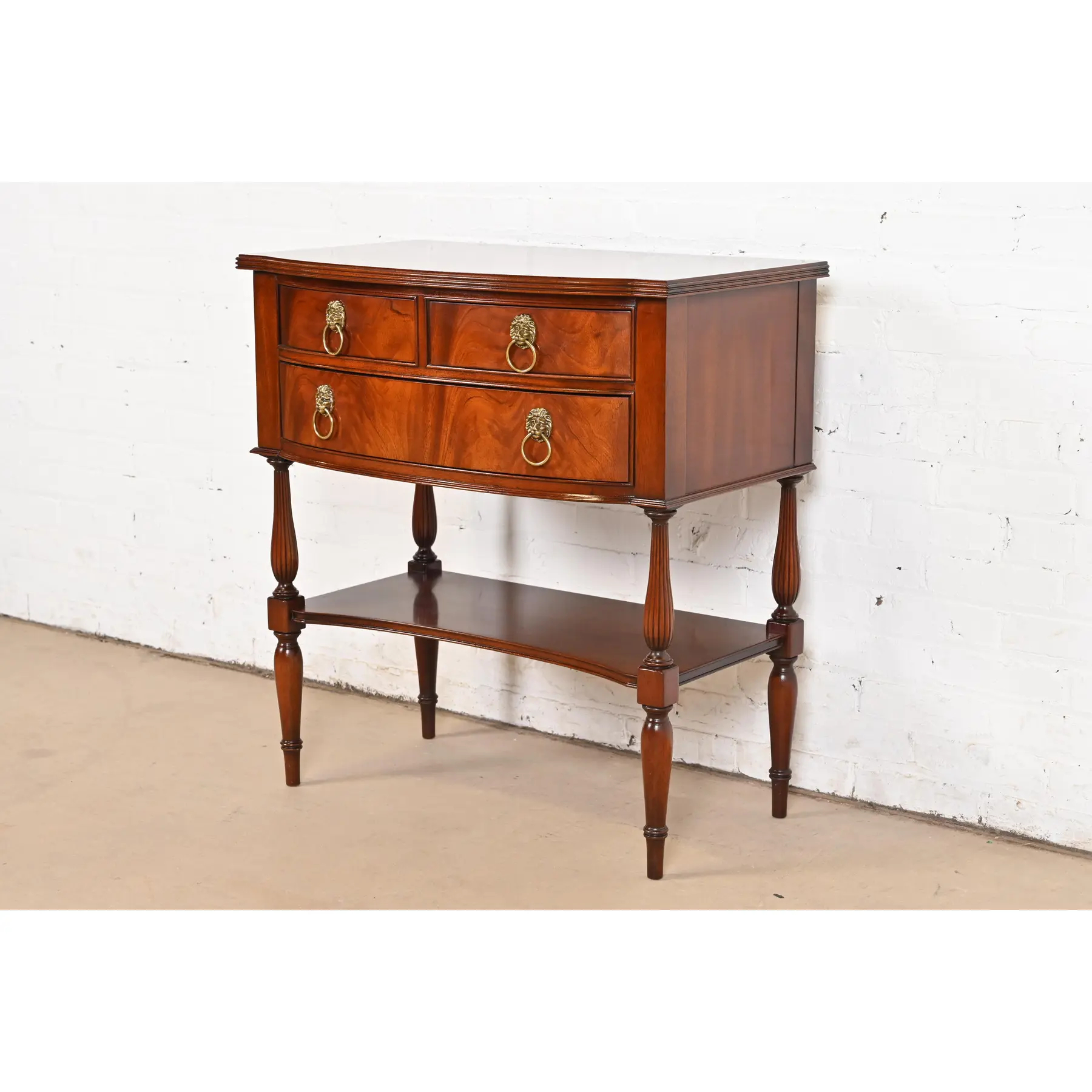 Hickory Chair Federal Flame Mahogany Buffet Server or Hall Table - Image 3