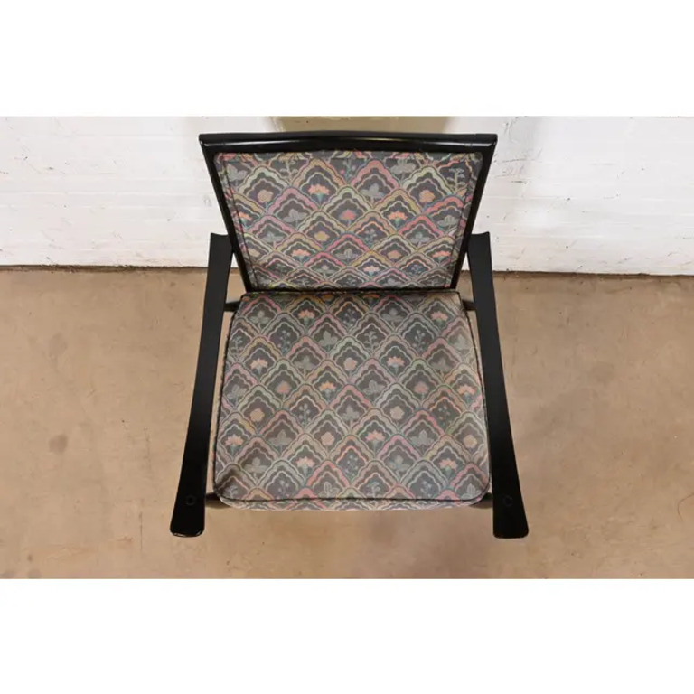 Paul McCobb Planner Group Black Lacquered Lounge Chair, 1950s - Image 7