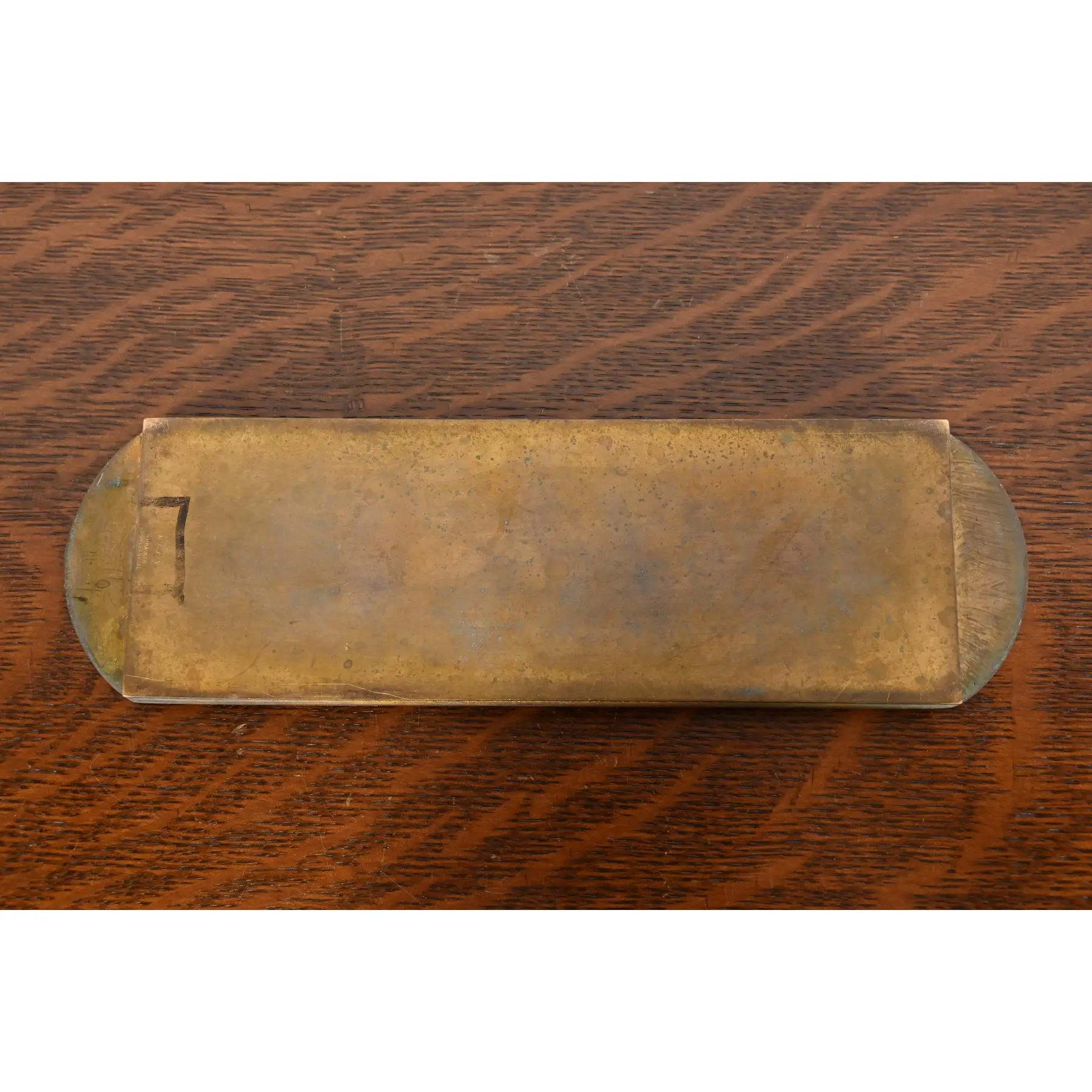Tiffany Studios New York Adam Bronze Pen Tray - Image 9