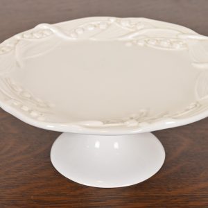 Tiffany & Co. Italian Porcelain Pedestal Tazza or Cake Stand