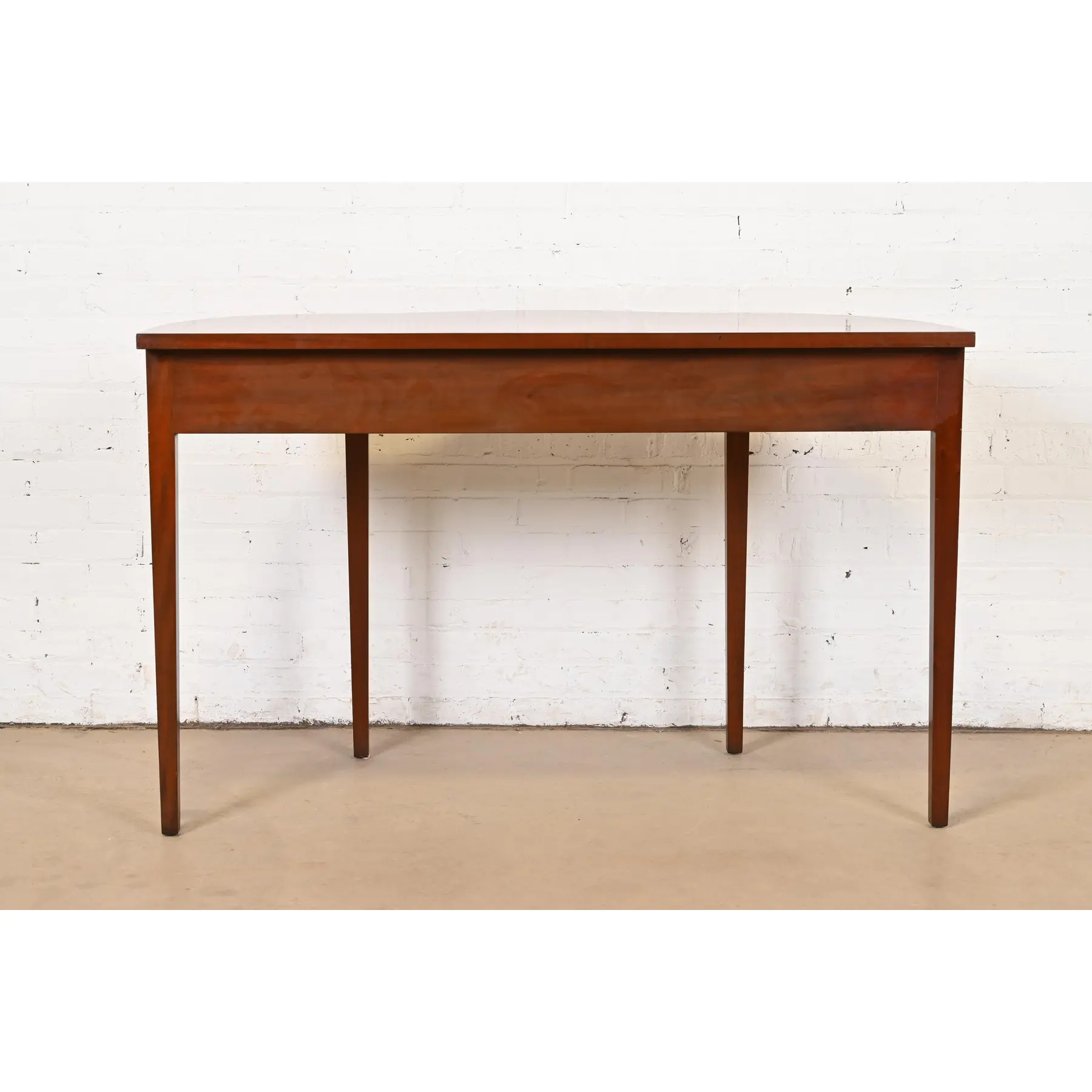 Kindel Furniture Federal Mahogany and Satinwood Inlaid Marquetry Console Table or Server - Image 11