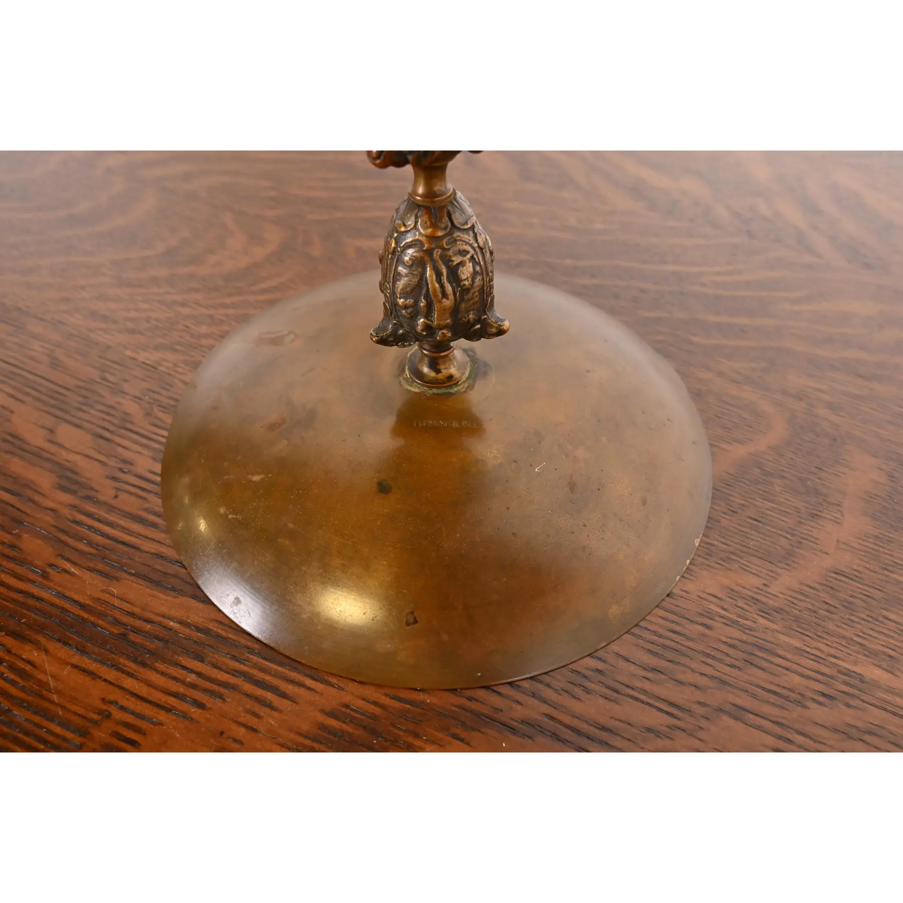 Tiffany & Co. Antique Neoclassical Bronze Compote Dish or Tazza - Image 9