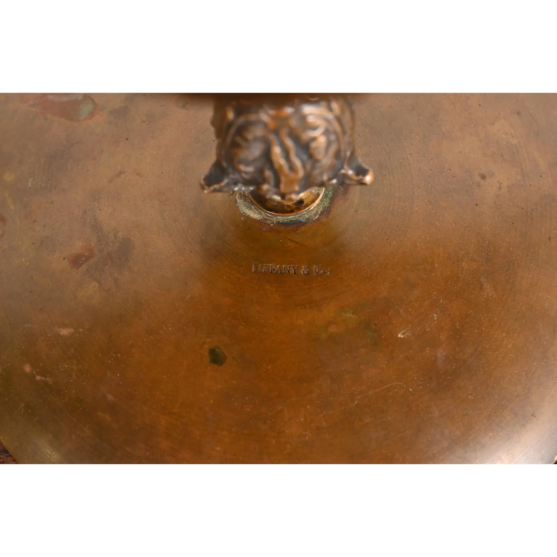 Tiffany & Co. Antique Neoclassical Bronze Compote Dish or Tazza - Image 10
