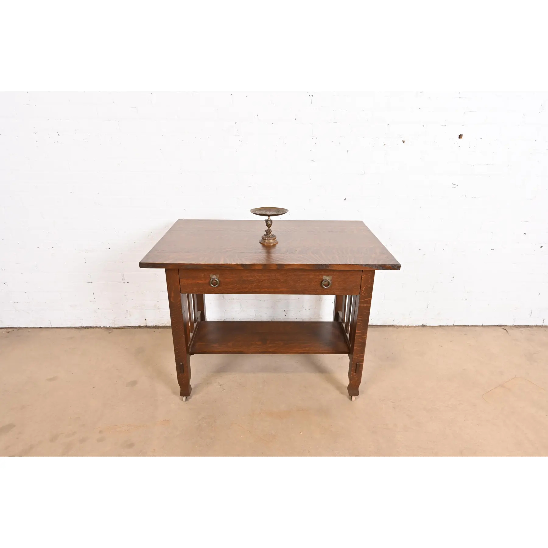 Tiffany & Co. Antique Neoclassical Bronze Compote Dish or Tazza - Image 11