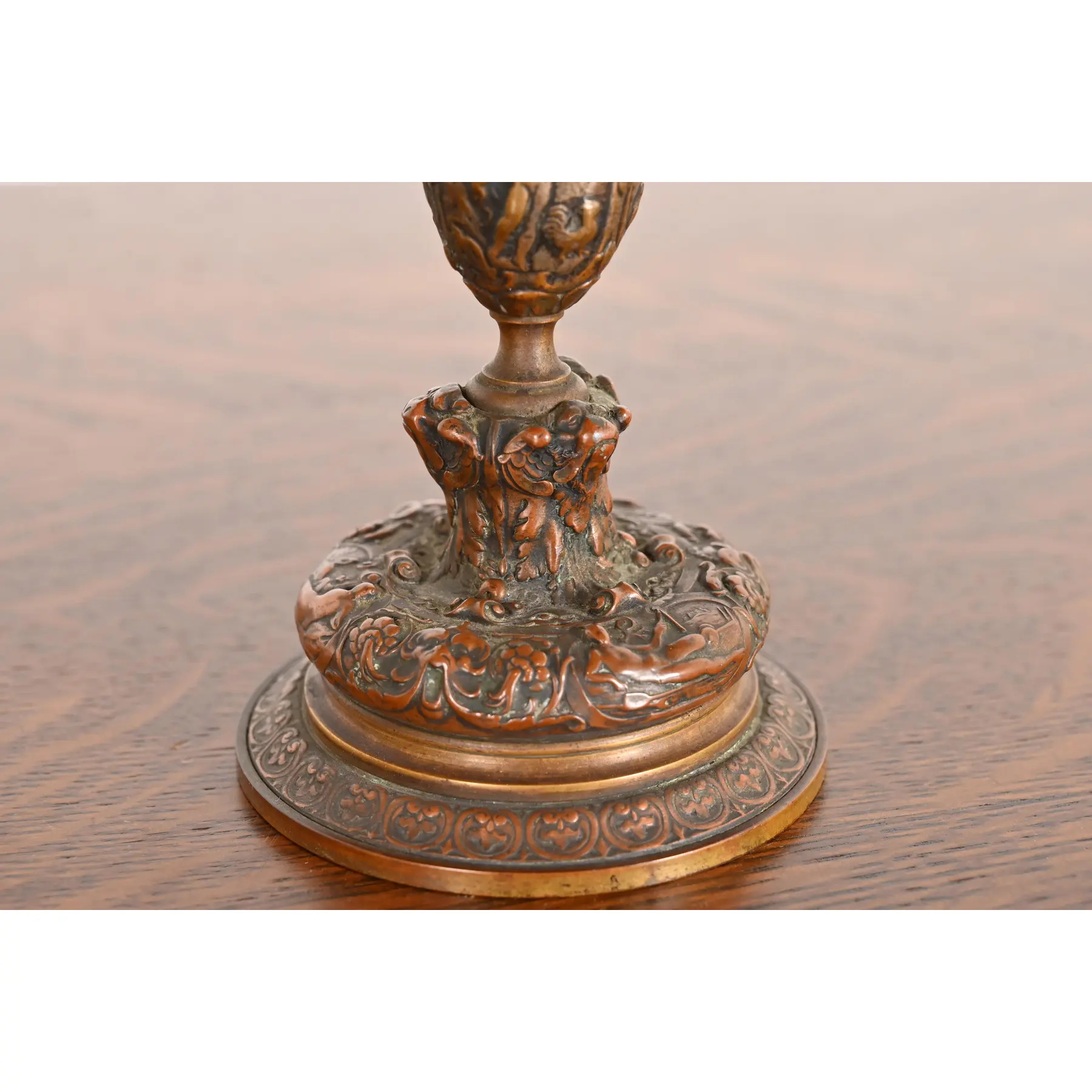 Tiffany & Co. Antique Neoclassical Bronze Compote Dish or Tazza - Image 6