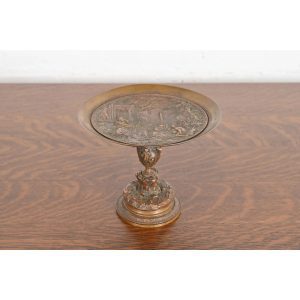 Tiffany & Co. Antique Neoclassical Bronze Compote Dish or Tazza