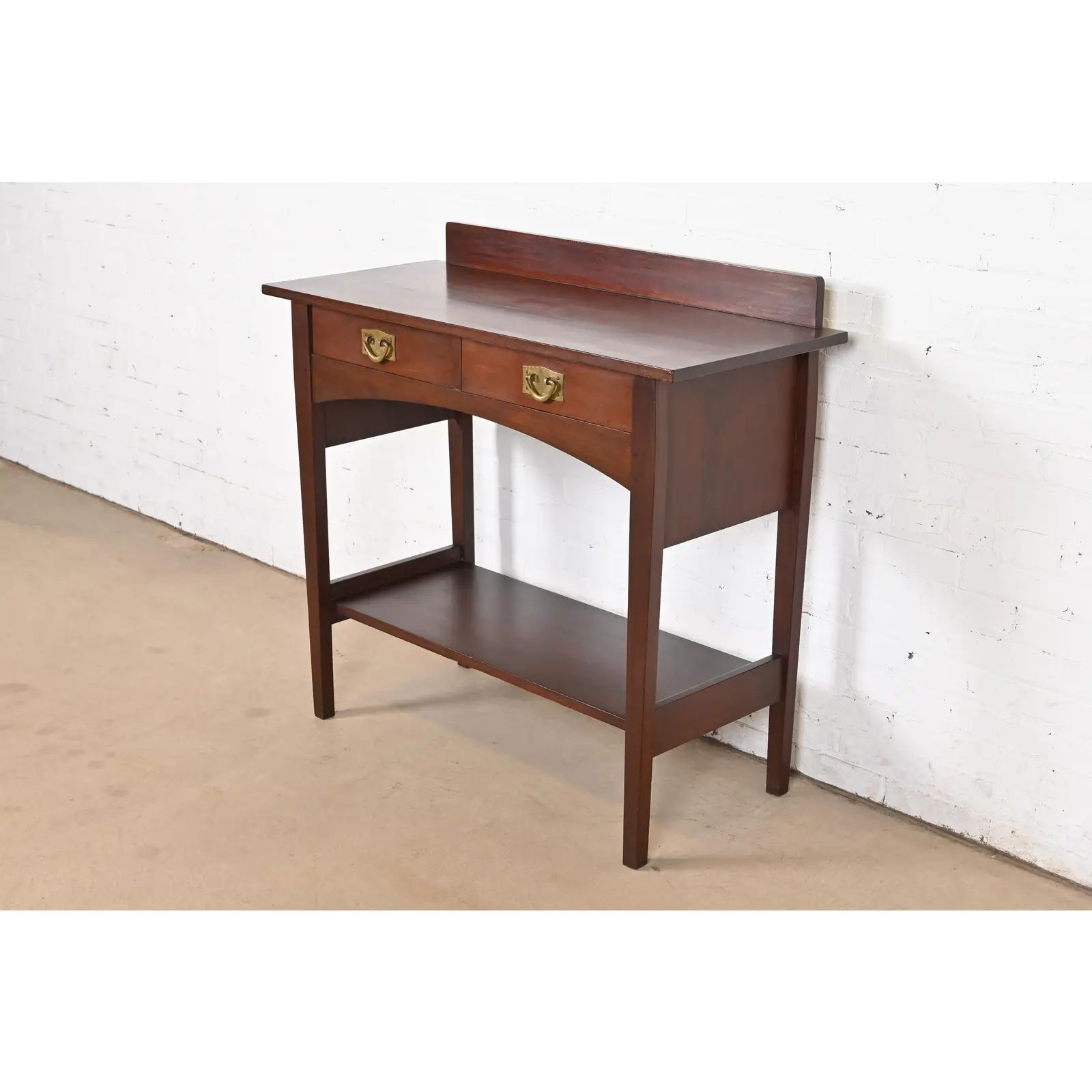 Harvey Ellis for Gustav Stickley Antique Mission Arts & Crafts Mahogany Buffet Server, Circa 1900 - Image 4