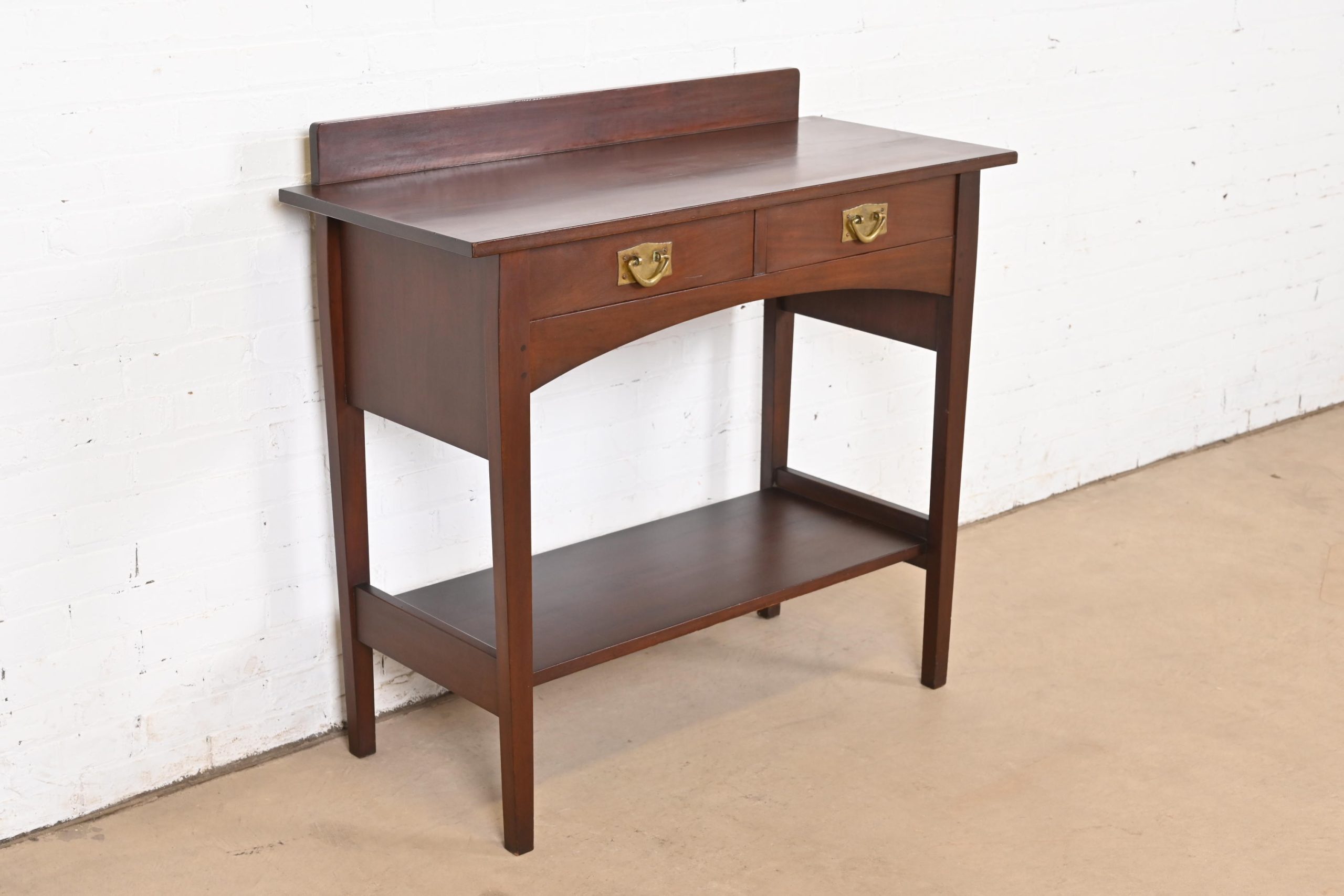 Harvey Ellis for Gustav Stickley Antique Mission Arts & Crafts Mahogany Buffet Server, Circa 1900 - Image 5