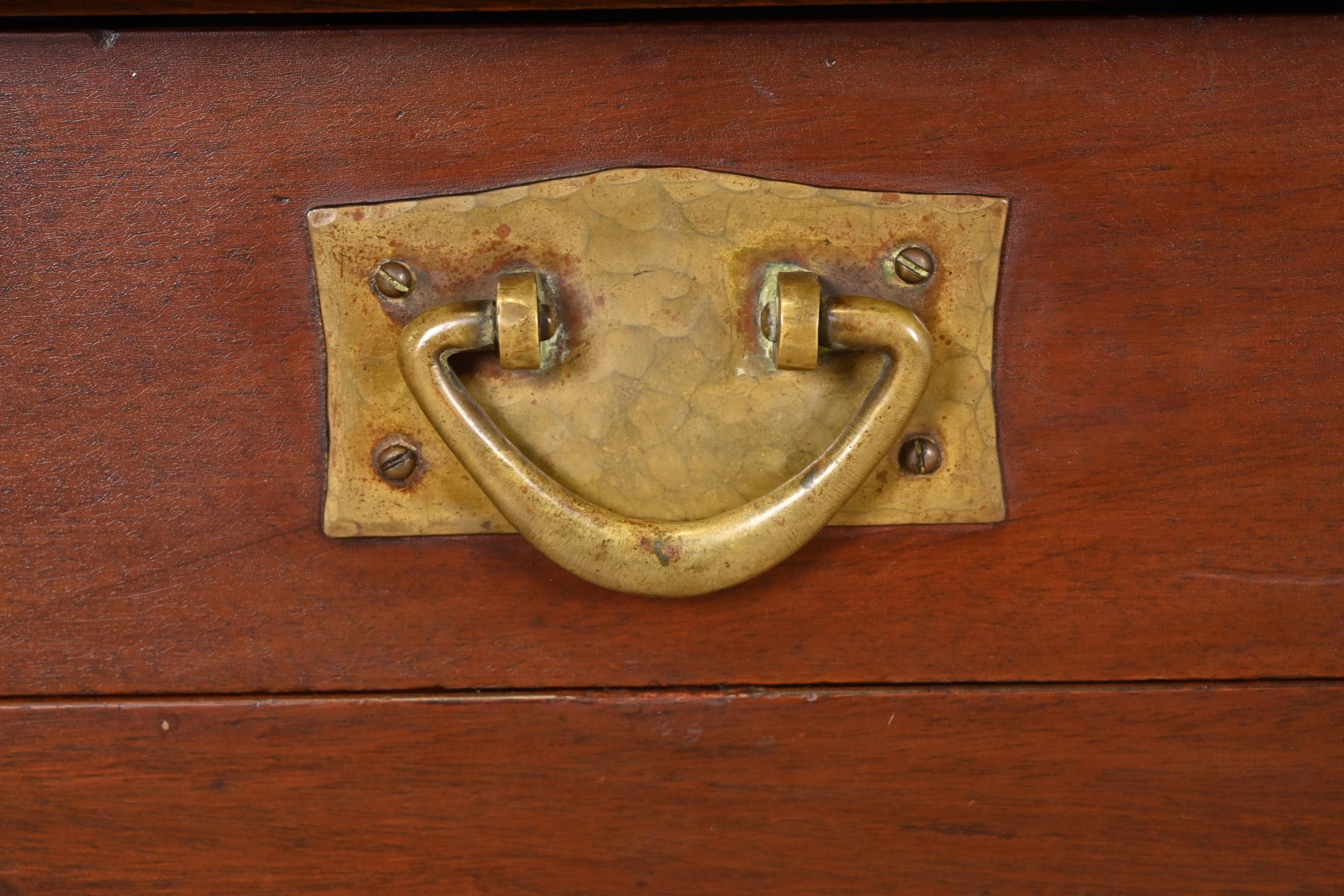 Harvey Ellis for Gustav Stickley Antique Mission Arts & Crafts Mahogany Buffet Server, Circa 1900 - Image 7