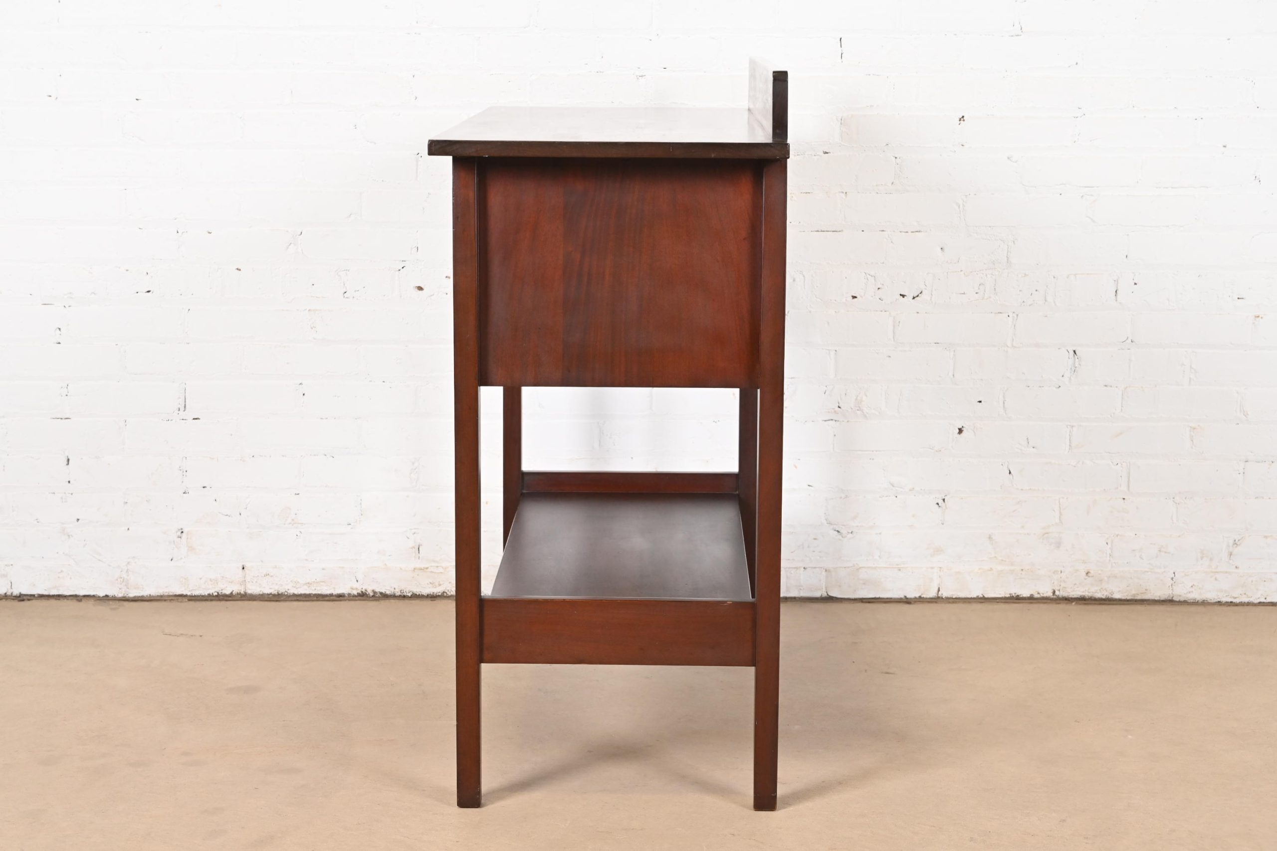 Harvey Ellis for Gustav Stickley Antique Mission Arts & Crafts Mahogany Buffet Server, Circa 1900 - Image 9