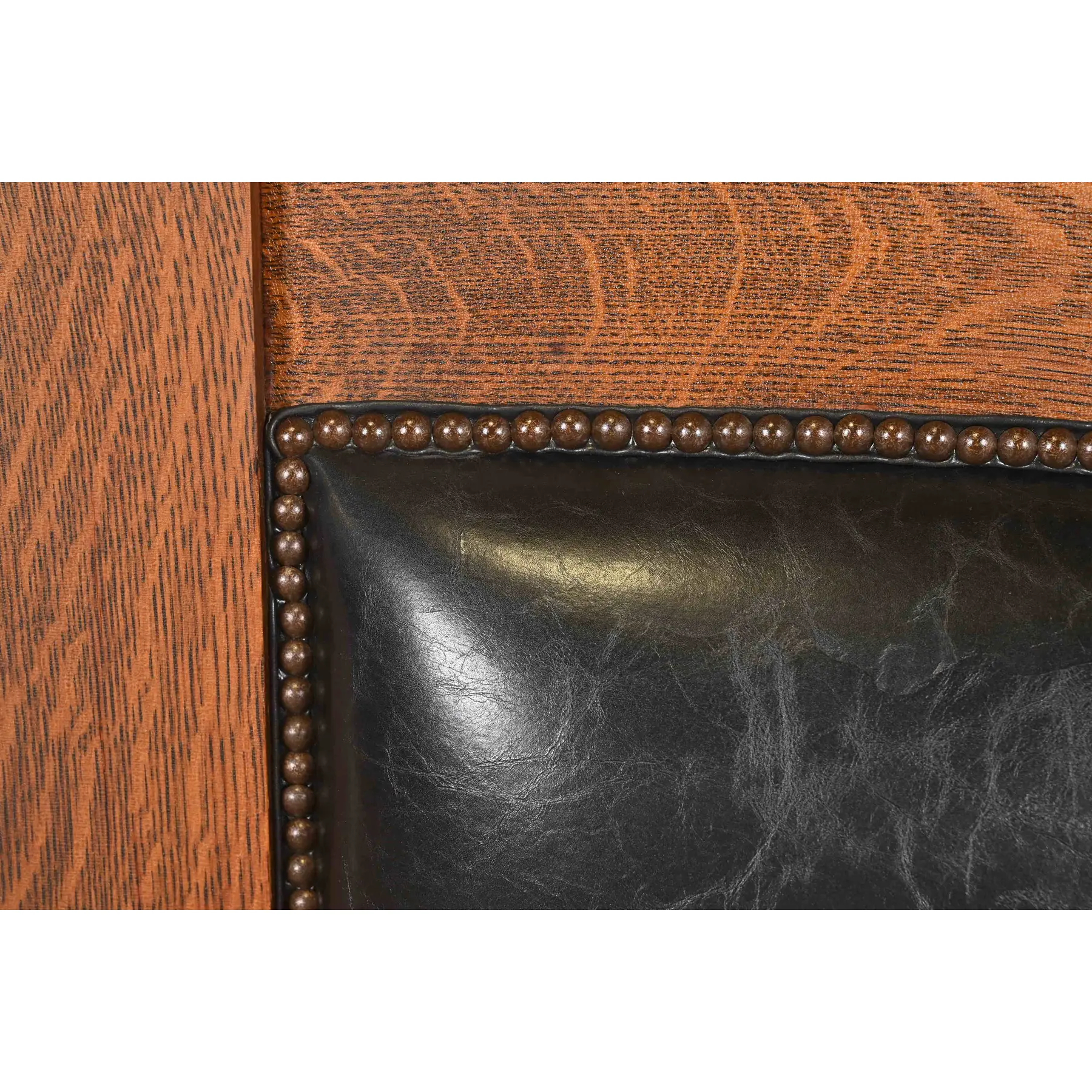 Antique Mission Oak Arts & Crafts Monumental Throne Chair, Circa 1900 - Image 7