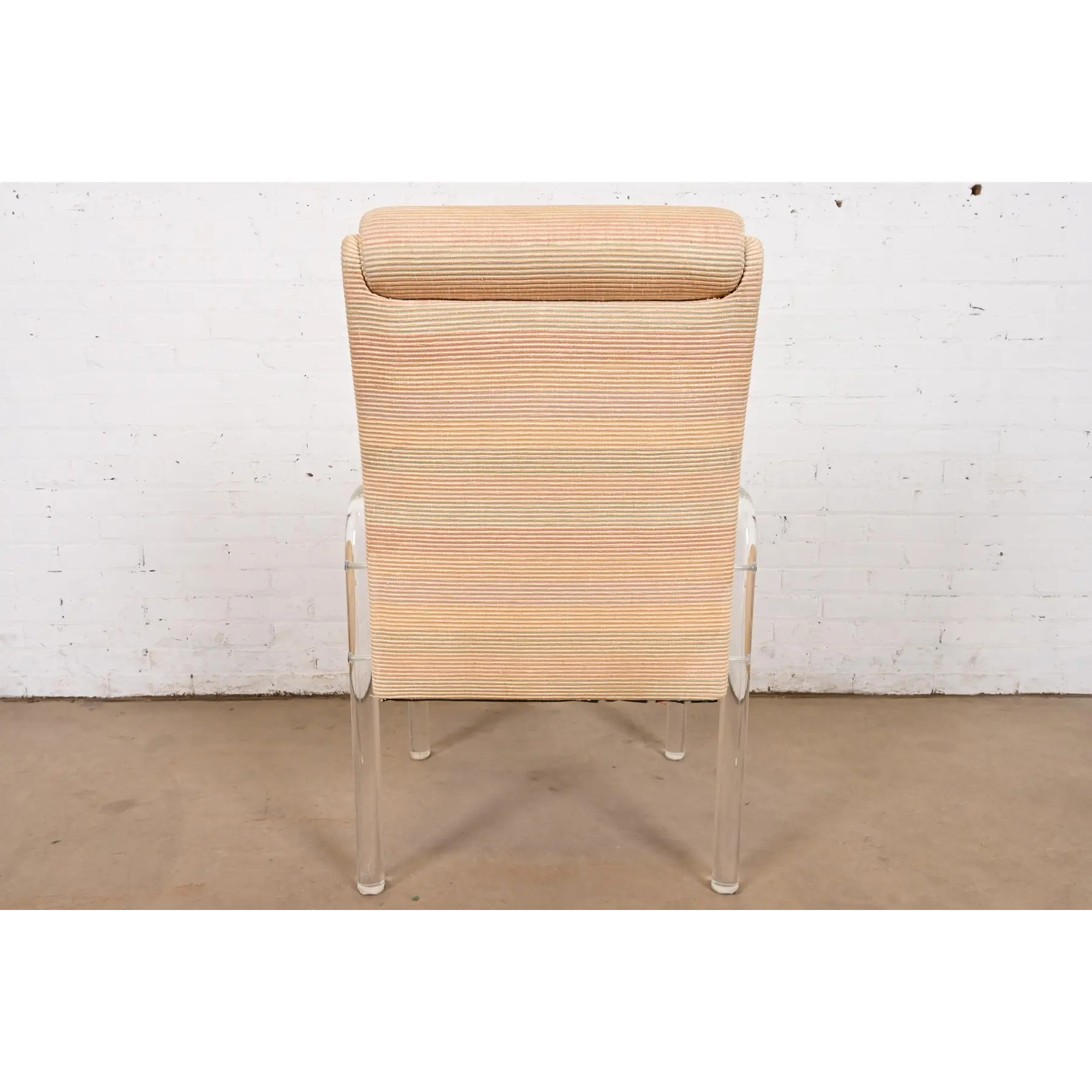 Leon Frost for Lion in Frost Modern Art Deco Lucite Armchairs or Club Chairs, Pair - Image 9