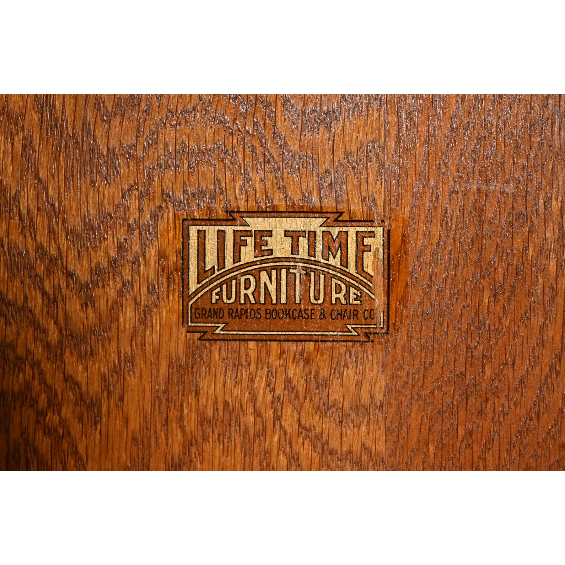 Lifetime Furniture Mission Oak Arts and Crafts Double Bookcase, Circa 1900 - Image 7