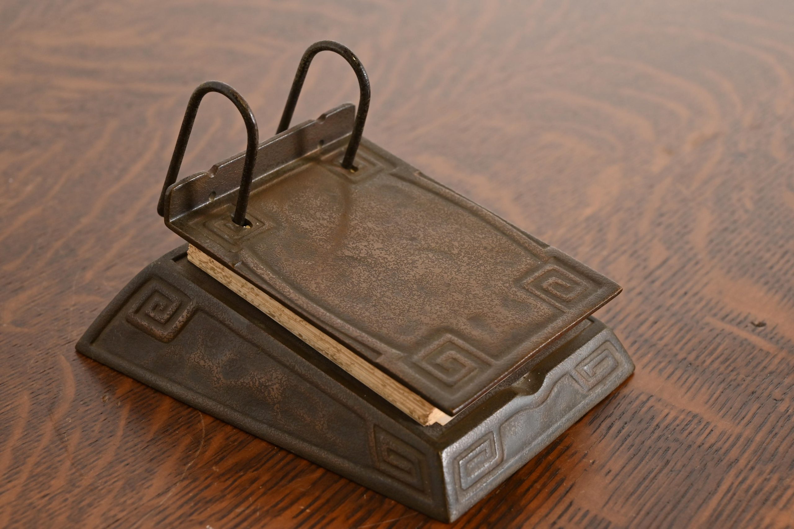 Tiffany Studios New York Zodiac Bronze Perpetual Desk Calendar, Circa 1910 - Image 2