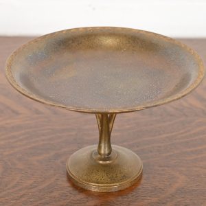 Tiffany Studios New York Bronze Pedestal Bowl or Compote Dish