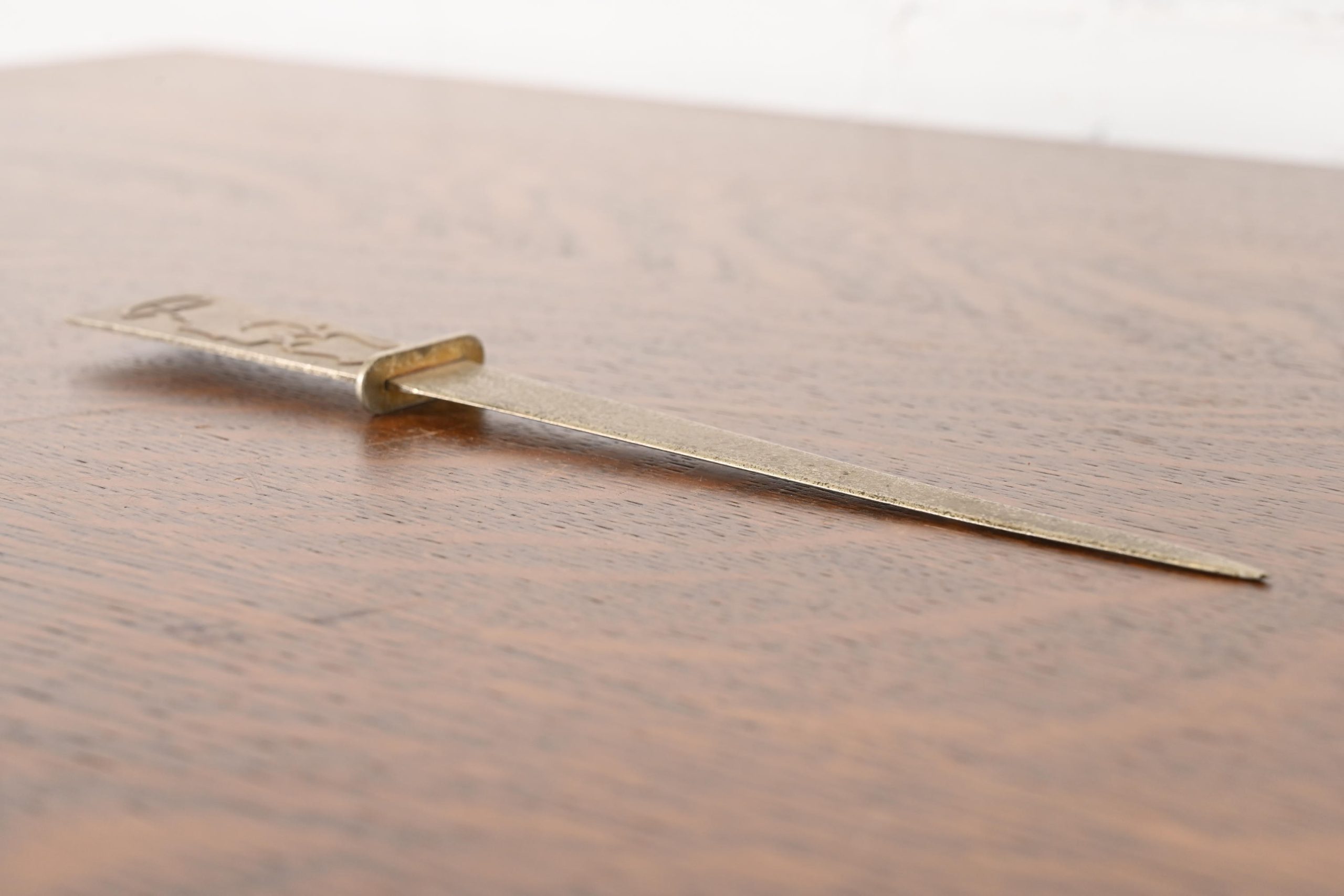Silver Crest Arts & Crafts Bronze Letter Opener - Image 5