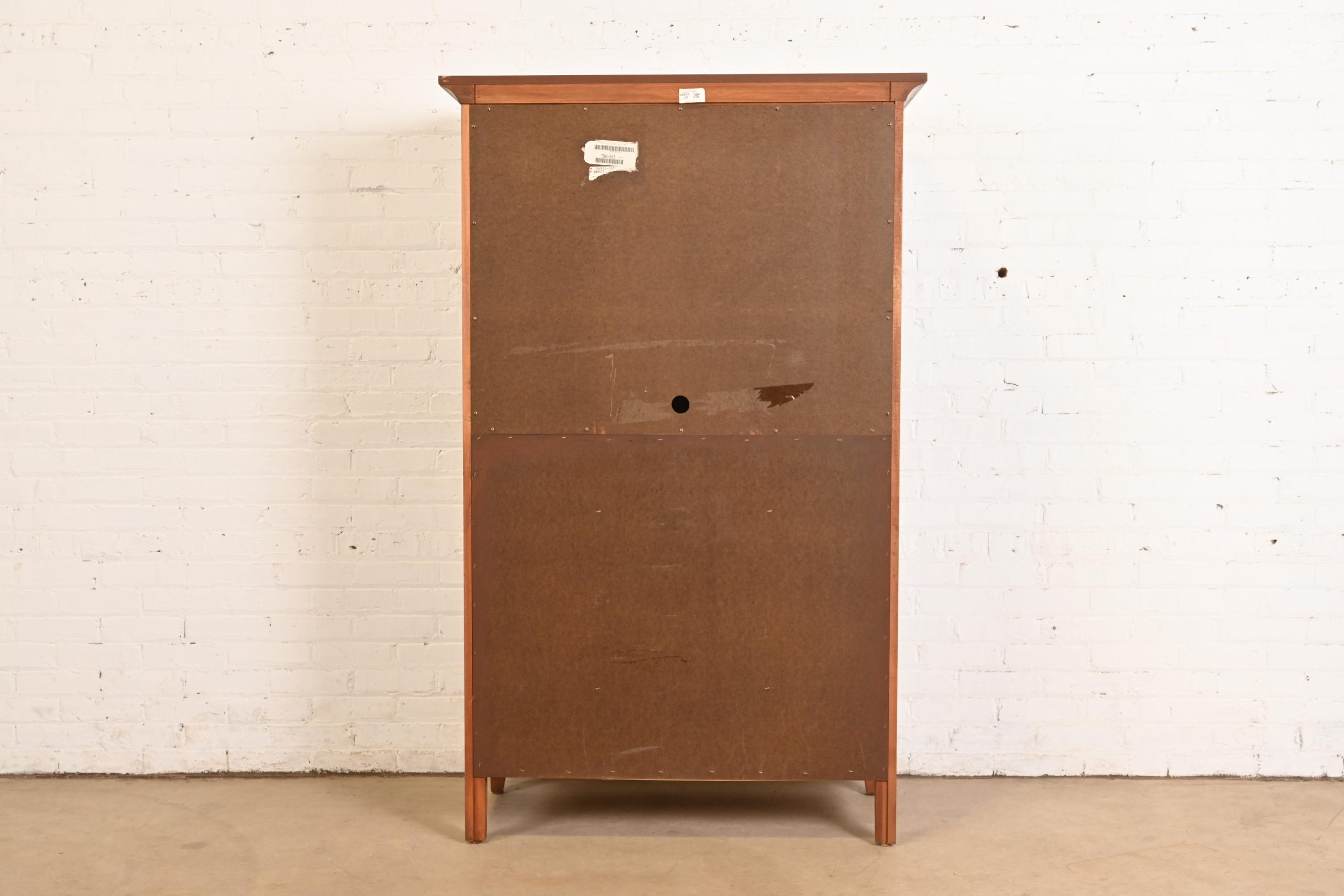 Thomasville Arts & Crafts Cherry Wood Armoire Dresser or Linen Press - Image 14