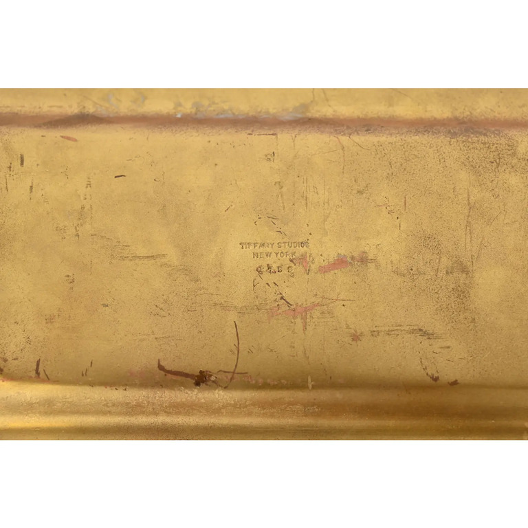 Tiffany Studios New York Chinese Pattern Bronze Pen Tray - Image 10