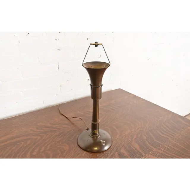 Bert Dickerson for Faries Art Deco "Guardsman" Table Lamp or Desk Lamp, Circa 1930s - Image 2