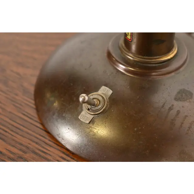 Bert Dickerson for Faries Art Deco "Guardsman" Table Lamp or Desk Lamp, Circa 1930s - Image 7