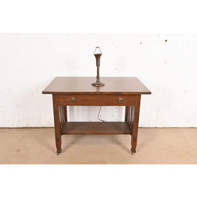 Bert Dickerson for Faries Art Deco "Guardsman" Table Lamp or Desk Lamp, Circa 1930s - Image 9
