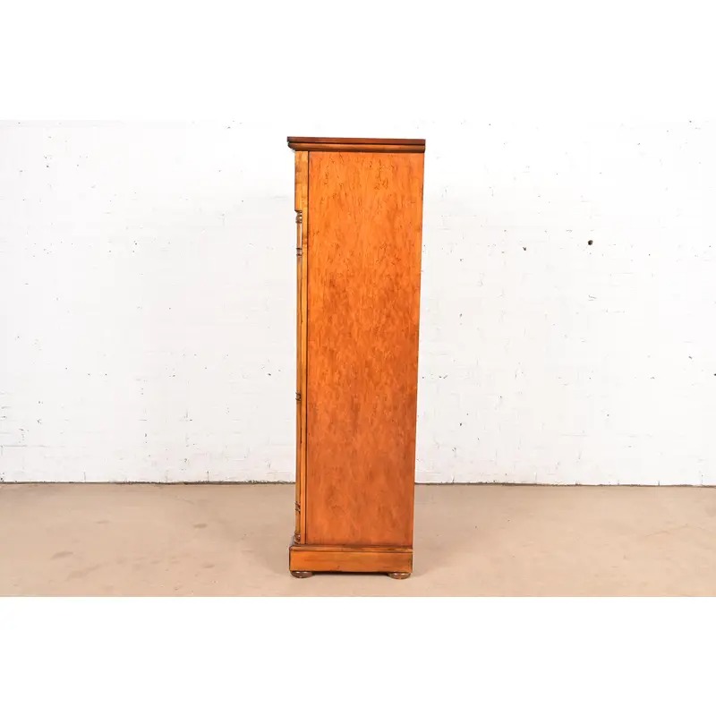 Drexel Heritage French Empire Carved Fruitwood Lingerie Chest or Semainier - Image 13