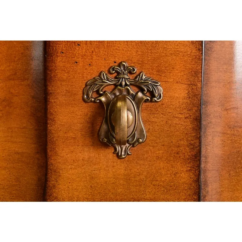 Drexel Heritage French Empire Carved Fruitwood Lingerie Chest or Semainier - Image 9