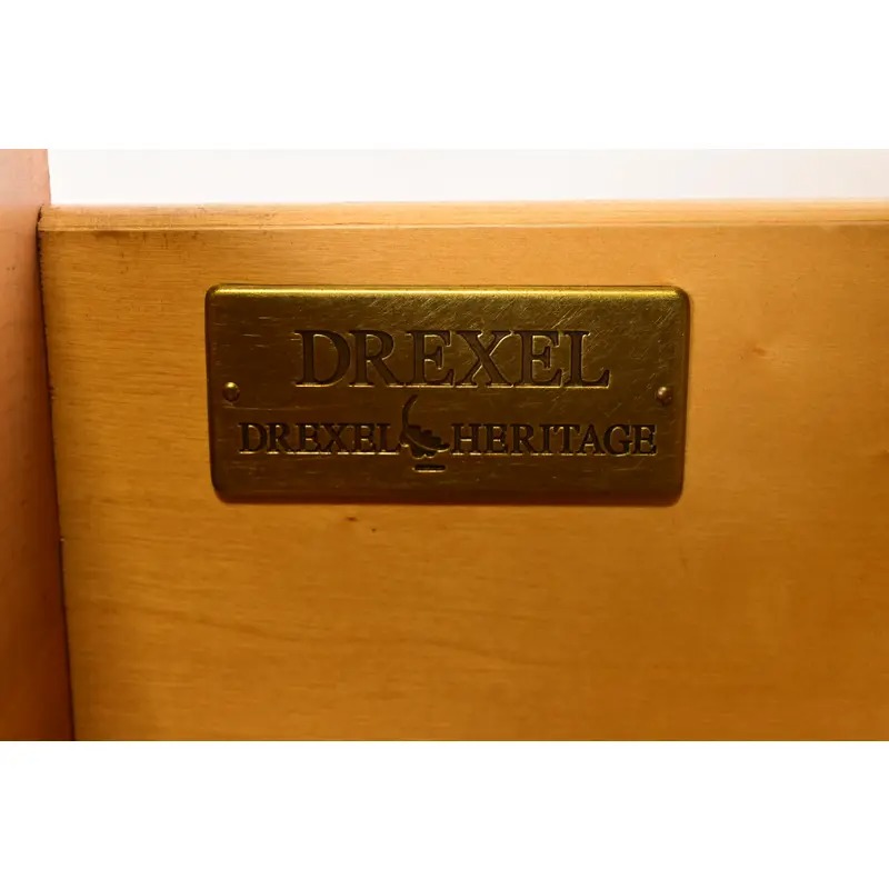 Drexel Heritage French Empire Carved Fruitwood Lingerie Chest or Semainier - Image 8