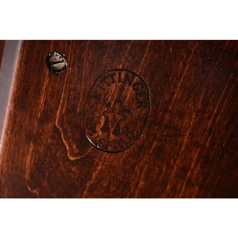 Kittinger Georgian Banded Mahogany Double Pedestal Extension Dining Table, Newly Refinished - Image 10