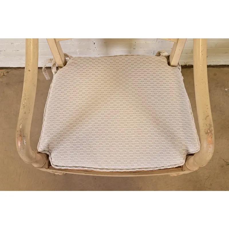 Baker Furniture British Colonial Armchairs, Pair - Image 7