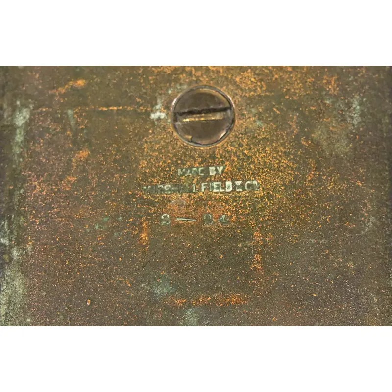 Marshall Field & Co. Antique Viking Bronze Match Box Holder, Circa 1910 - Image 10
