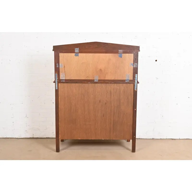 Stickley Brothers Style Antique Mission Oak Arts & Crafts Sideboard or Bar Cabinet, Circa 1900 - Image 10