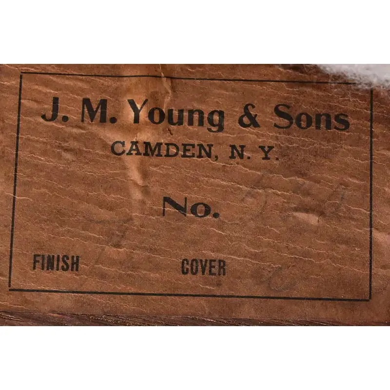 J. M. Young & Sons Antique Mission Oak Arts & Crafts Rocking Chair, Circa 1900 - Image 12