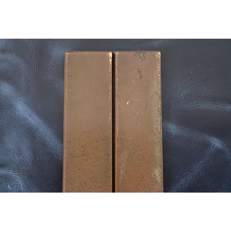 Tiffany Studios New York Zodiac Bronze Blotter Ends With Leather Desk Blotter - Image 12