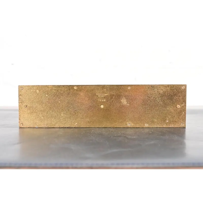 Tiffany Studios New York Zodiac Pattern Bronze Doré Letter Rack - Image 14