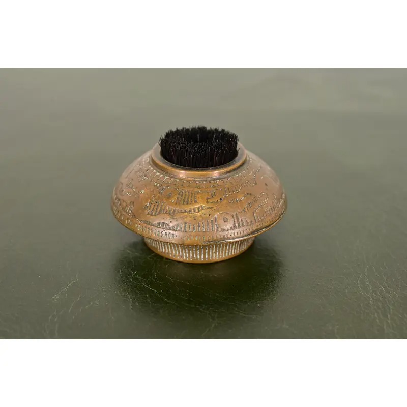 Marshall Field & Co. Antique Viking Bronze Pen Brush, Circa 1910 - Image 2