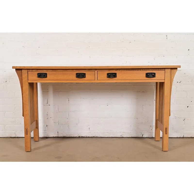 Stickley Mission Oak Arts & Crafts Buffet Server or Console Table - Image 2