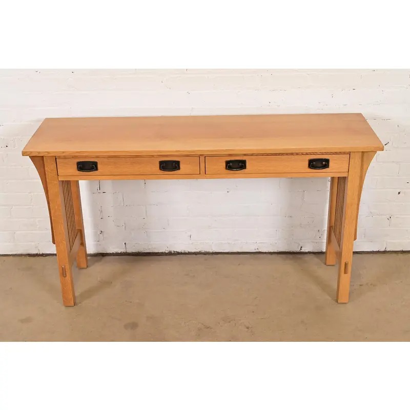 Stickley Mission Oak Arts & Crafts Buffet Server or Console Table - Image 3