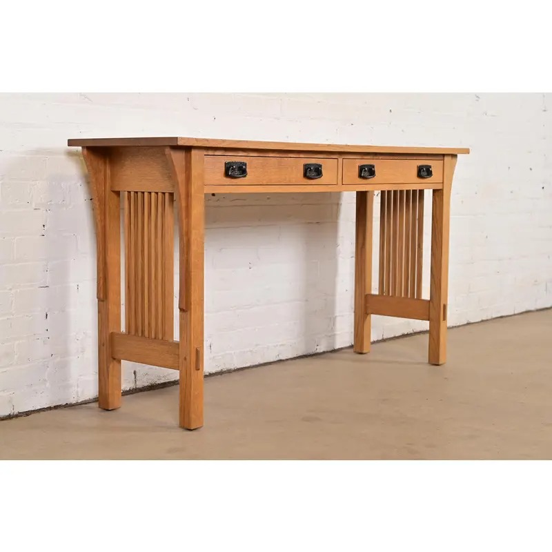 Stickley Mission Oak Arts & Crafts Buffet Server or Console Table - Image 4