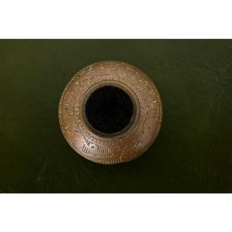 Marshall Field & Co. Antique Viking Bronze Pen Brush, Circa 1910 - Image 5